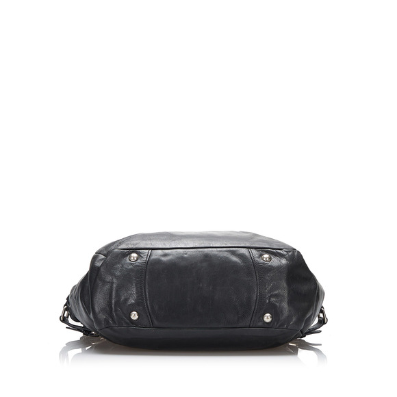 PRADA Soft Calf Side Pocket Shoulder Bag - Picture 4 of 9